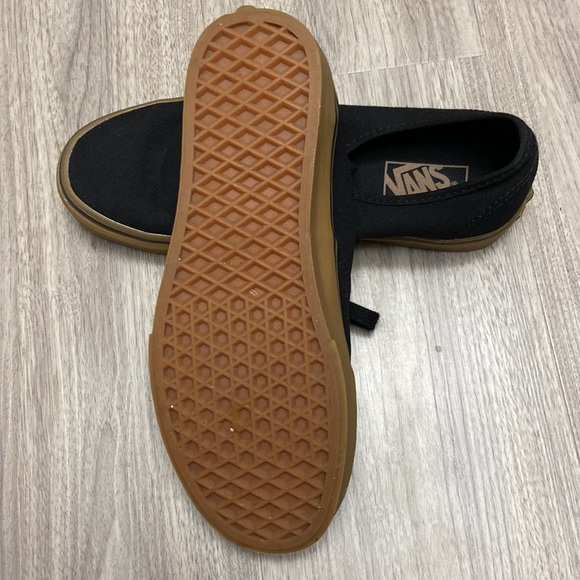 Vans Black and Gold shoes. Men’s 7.5 - Picture 3 of 5